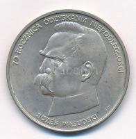 Lengyelország 1988. 50.000Zl Ag "A lengyel függetlenség 70. évfordulója" T:1 Poland 1988. 50.000 Zlotych Ag "70 Years of Polish Independence" C:UNC Krause Y# 180