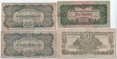 1944. 2P - 50P "A Vöröshadsereg Parancsnoksága" (8x) T:III,III-