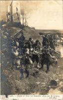 1908 Combat de Boves (27 Novembre 1870) Salon de 1908. ND Phot. / French military art postcard s: M. Leclercq (EK)