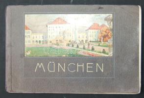 München 30 lapos festményeket ábrázoló füzet / booklet with 30 paintings