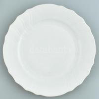 Herendi 2db lapos, 2 db mély, 1 db, süteményes tányér, porcelán , fehér mázas, jelzett, hibátlan,