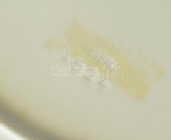 Herendi 2db lapos, 2 db mély, 1 db, süteményes tányér, porcelán , fehér mázas, jelzett, hibátlan,