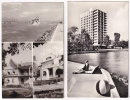 Siófok - 10 db modern város képeslap (Képzőművészeti Alap Kiadóvállalat)