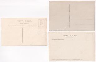 6 db RÉGI motívum képeslap és fotó: vonat, gőzmozdony / 6 pre-1945 motive postcards and photos: trai...