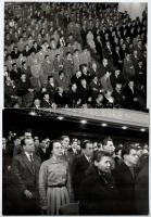 cca 1962 Bojár Sándor (1914-2000) budapesti fotóriporter hagyatékából 5 db pecséttel jelzett vintage fotó, 18x13 cm és 9x12 cm között