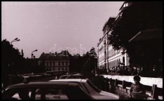 1976 Erdélyben és Romániában készült felvételek, a csomagoláson dokumentálva az útvonal, Krisch Béla...