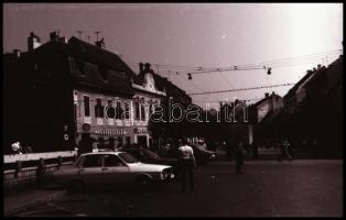 1976 Erdélyben és Romániában készült felvételek, a csomagoláson dokumentálva az útvonal, Krisch Béla...