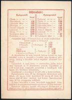 1935 Mávaut Budapest-Esztergom autóbusz menetrend