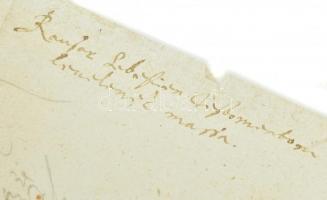 1778 A pozsonyi káptalan átírja Istvánffy Miklós nádori helytartó, ajtónállómester, királyi tanácsos...