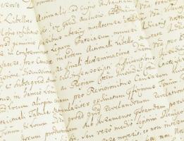 1762 Kőszeg, Oszterhueber Antal dunántúli kerületi táblai táblabíró és jegyző levele Rumi Lázár Vas ...