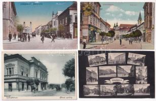 Székesfehérvár - 13 db főleg RÉGI város képeslap