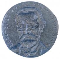 Borsos Miklós (1906-1990) 1978. Markusovszky Lajos 1815-1893 emlékérem előlapjának fém negatyv öntőmintája? (75mm) T:2