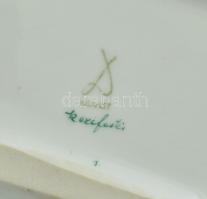 Drasche fekvő akt (terv: Donner Mária Gertrúd (1902-1986)) kézzel festett porcelán, jelzett, hibátla...