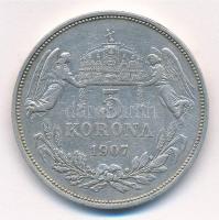 1907KB 5K Ag "Ferenc József" T:2- ph.
Adamo K7