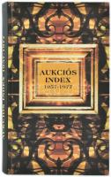 Festmény aukciós index 1957-1977. Összeáll.: Bráver Anna. Bp., 2000,BÁV. Kiadói kartonált papírkötés, két lapon kis gyűrődéssel.