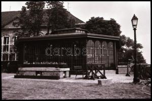 1986 Budapest, a budai sikló átadás előtt és után, 76 db vintage NEGATÍV, 24x36 mm