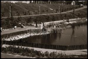 1978 Kőbánya feliratú negatívtartó tasakokban összesen 114 db vintage NEGATÍV, 24x36 mm