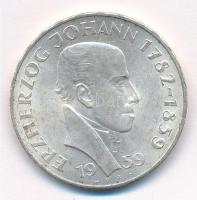 Ausztria 1959. 25Sch Ag Johann főherceg T:2  Austria 1959. 25 Schilling Ag Archduke Johann C:XF Krause KM#2887