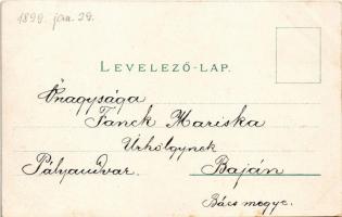 1899 (Vorläufer) Pápa, Irgalmas nővérek zárdája, Református főiskola, Honvéd szobor, Római katolikus...