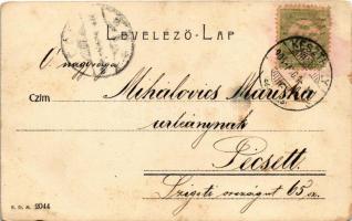 1904 Keszthely, Balaton-parti Hullám szálloda (EB)