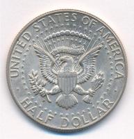 Amerikai Egyesült Államok 1964D 1/2$ Ag "Kennedy" T:2 USA 1964D 1/2 Dollar Ag "Kenned...
