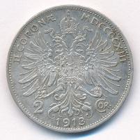 Ausztria 1913. 2K Ag "Ferenc József" T:2
Austria 1913. 2 Corona Ag "Franz Joseph&quo...