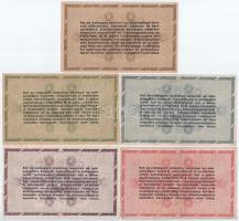 1946. 10.000AP + 50.000AP + 100.000AP + 500.000AP + 1.000.000AP T:II-III