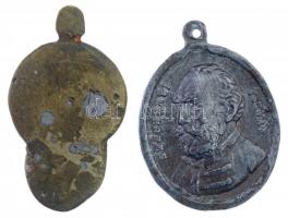 ~1900. "Széchenyi István / Szül. 1792. szept. 17. / 1860 april 8-án" Sn medál + "Szen...