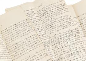 cca 1908-1909 Dr. Máthé Sándor M. kir. Tudományegyetem könyvtárőrének lipótmezei elmegyógyintézetben...