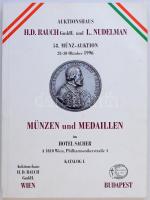 Auktionhaus H.D. Rauch GmbH. und L. Nudelman - 58. Münz-Auktion 28-30 Oktober 1996. Münzen und Medaillen - Katalog I.