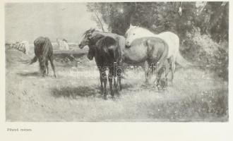 1905 [Körösfői] Kriesch Aladár: Lotz Károly emléke. 1833-1904. (Bp. 1905.), Hornyánszky ny.) 2 sztl....