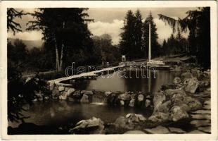 1950 Szliács, Sliac; Jazierko / tó / lake