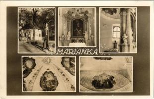 Máriavölgy, Marienthal, Marianka, Mariatál (Pozsony, Pressburg, Bratislava); búcsújáróhely / pilgrimage site (vágott / cut)