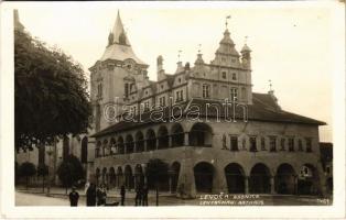 1934 Lőcse, Levoca; Radnica / Rathaus / Városháza / town hall