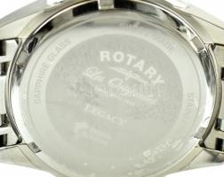 Rotary Les originales kvarc karóra fém szíjjal, új állapotban, elemmel, díszdobozban d: 38 mm