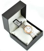 Rotary Les originales kvarc karóra fém szíjjal, új állapotban, elemmel, díszdobozban d: 38 mm