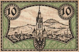 Német Birodalom/Császárság/Reutlingen 1918.11.1. 10M (2x) egymásutáni sorszámmal, hivatalos érvényte...