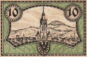 Német Birodalom/Császárság/Reutlingen 1918.11.1. 10M (2x) egymásutáni sorszámmal, hivatalos érvényte...