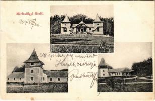 1907 Máriavölgy, Valea Mariei, Valea Maria (Vámfalu, Vama); nyaralók, villák / villas (Rb)