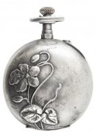 Ezüst (Ag) női zsebóra. Nem müködik. Eredeti dobozával, szép számlappal. d: 26 mm