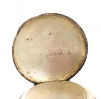 Ezüst (Ag) női zsebóra. Nem müködik. Eredeti dobozával, szép számlappal. d: 26 mm