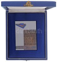 1975. "KISZ - A Szakma Kiváló Tanulója második helyezett" Al díjplakett zománcozott rátétt...