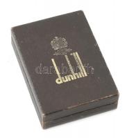 Dunhill aranyozott öngyújtó. Jelzett, működő, feltöltött állapotban, nem hozzávaló díszdobozzal