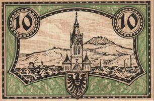 Német Birodalom/Weimari Köztársaság/Reutlingen 1918.11.1. 10M (5x) egymásutáni sorszámmal, hivatalos...