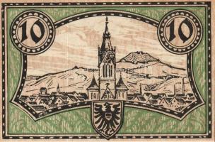 Német Birodalom/Weimari Köztársaság/Reutlingen 1918.11.1. 10M (5x) egymásutáni sorszámmal, hivatalos...