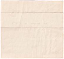 1938-1941. "Jászsági Helyiérdekű Vasút Részvénytársaság" élvezeti jegye T:II