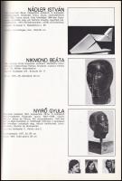 2 db magyar szobrászati kiállítási katalógus: A Magyar Képző. és Iparművészek Szövetségének kiállítá...