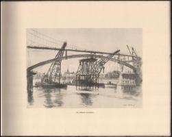 1947 Zádor István (1882-1963): Az ujjáépülő Margithíd. Bp.,1947, Posner, 6 p. + 14 t. Zádor István 1...