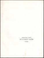 Keresztury Dezső: Nyitott kör. Versek. Békéscsaba, 1976., Megyei Könyvtár. Borsos Miklós illusztráci...