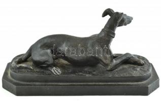 Agár szobor. Öntöttvas. 16x7x9 cm